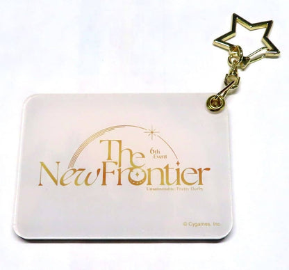 Umamusume: Pretty Derby Concept Art Hologram Acrylic Keychain - 6th EVENT The New Frontier (Autumn Ver.) - Cygames Official Merchandise