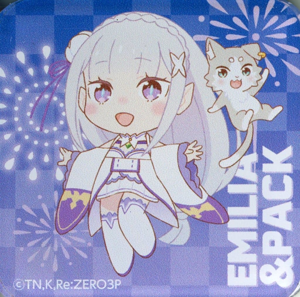 Emilia:Zero Character Magnet Approx. 40 mm