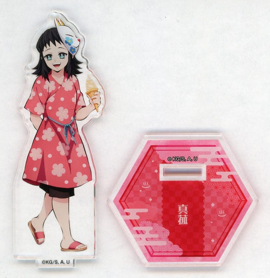 Makomo Bath-Time Acrylic Stand - Demon Slayer: Kimetsu no Yaiba x RAKU SPA Collaboration (Approx. 72 x 165 mm) - Pre-owned