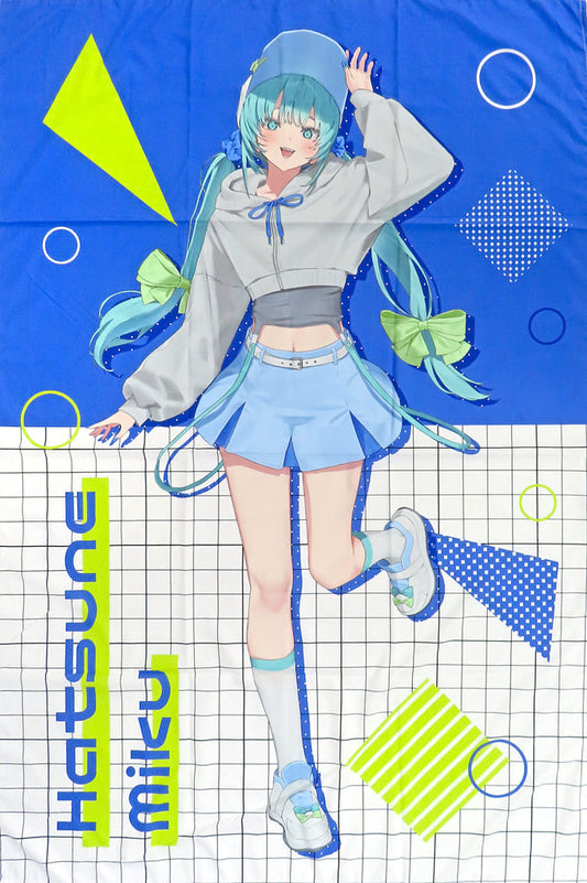 Hatsune Miku Platinum Zakka Multi Cloth “Conceptual Series Ver.” — Sega 150cm (Pre-owned)