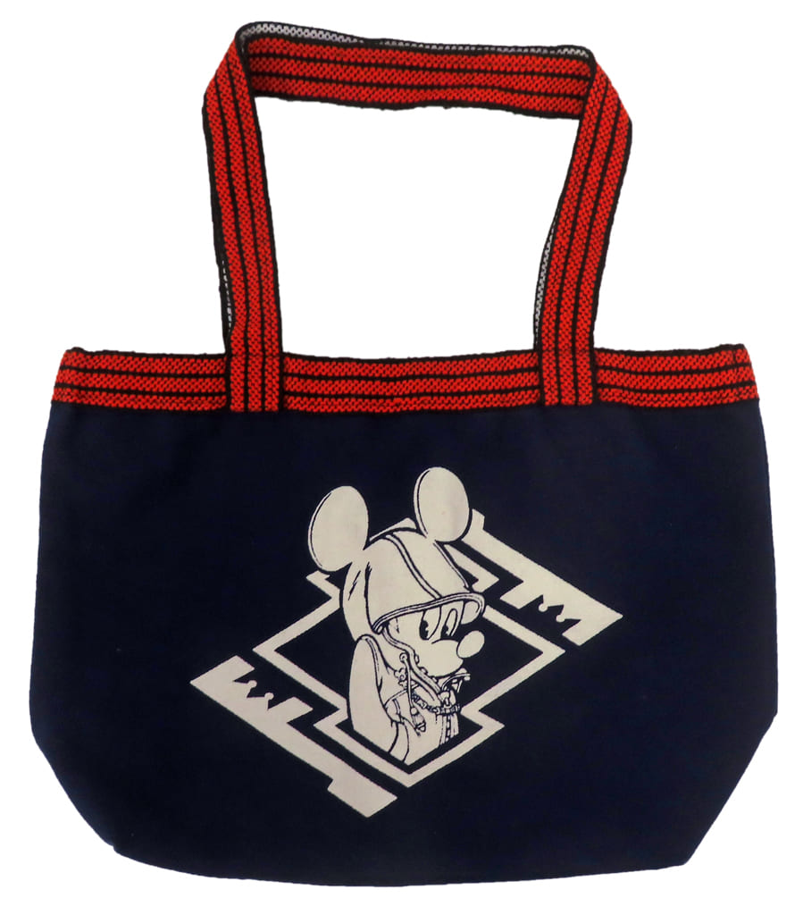 Kingdom Hearts Mickey Mouse Navy and Orange Tote Bag