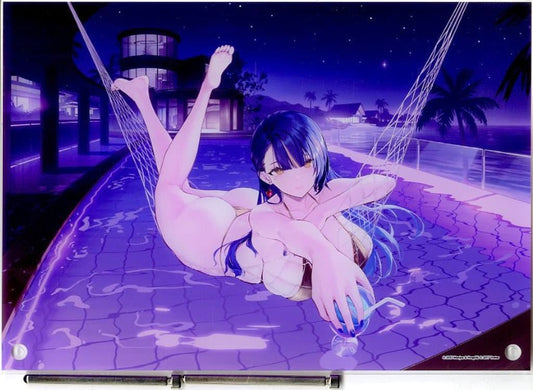 Azur Lane Summer Fair 2025 Acrylic Panel - A4 Size, Pre-owned