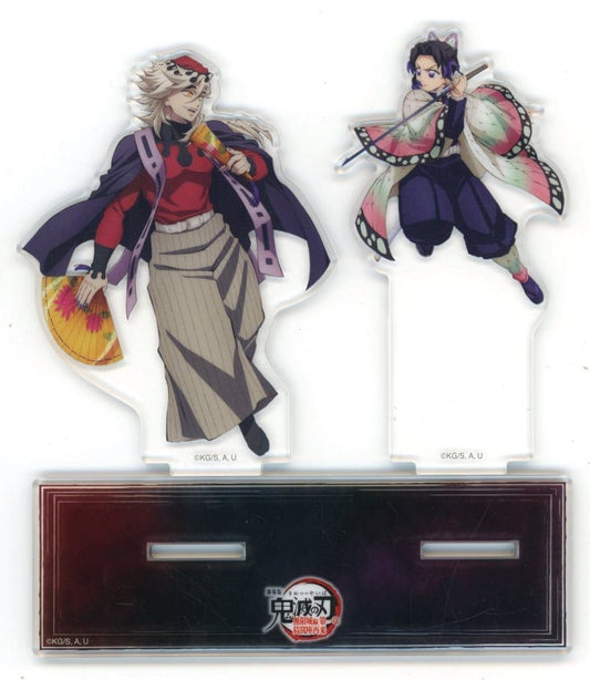 Shinobu Kocho Doma Acrylic Stand Set - Demon Slayer: Kimetsu no Yaiba Movie Goods (Aniplex) Approx. 80 x 100 mm Pre-owned