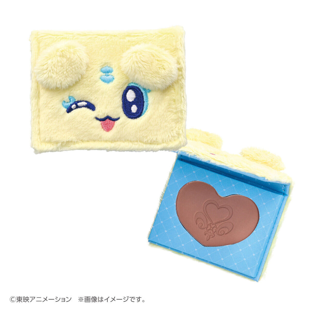 Mepple CURETTE! Fuwakao Compact - Futari wa Pretty Cure Collectible Compact (Approx. 136 x 82 x 30 mm, Pre-owned)