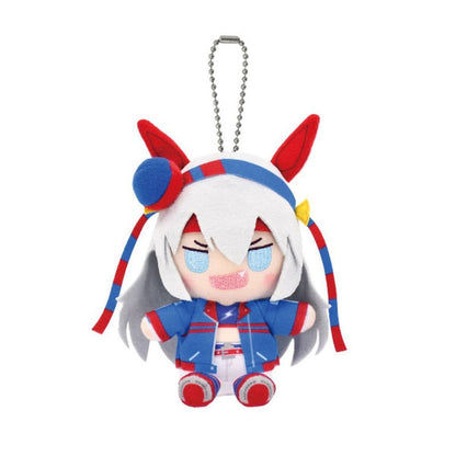 Tamamo Cross Chibi Sitting Plush Mascot - Umamusume: Cinderella Gray - Bandai Namco Nui - H110mm (Pre-owned)