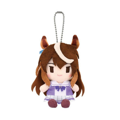 Symboli Rudolf Chibi Sitting Plush Mascot - Umamusume Cinderella Gray (Approx. 11cm, Bandai Namco Nui)