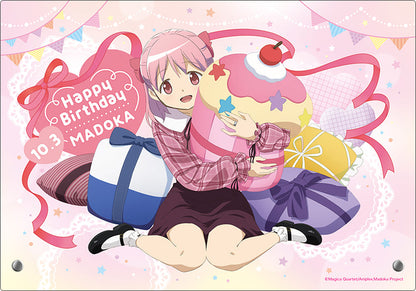 Madoka Kaname Acrylic Art Panel - Puella Magi Madoka Magica - Movic - Height Approx. 20 cm (Pre-owned)