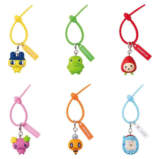 Tamagotchi Colorful Multi Charm Complete 6-Piece Set