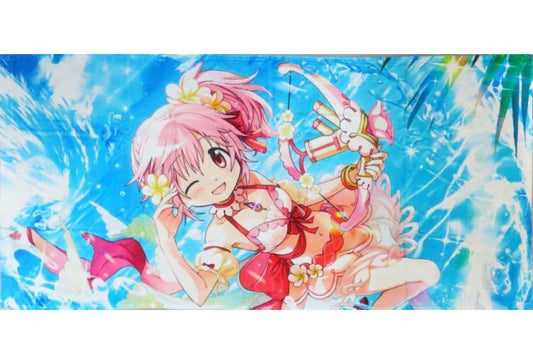 Madoka Kaname Bath Towel - Puella Magi Madoka Magica Magia Exedra C106 Swimsuit Illustration - Aniplex - Approx. 1250 x 600 mm (Pre-owned)