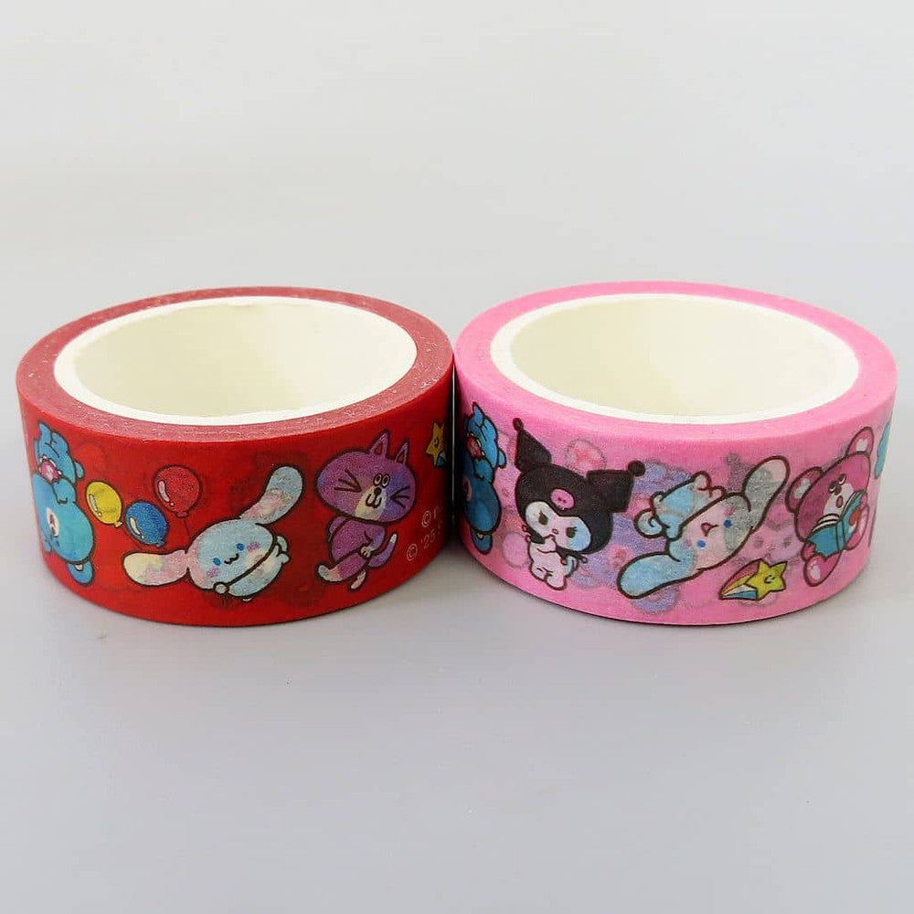 SWIMMER x Sanrio Characters Vol. 2 Masking Tape & Case Set