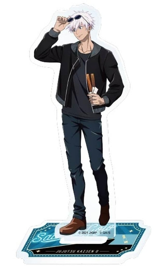Satoru Gojo Acrylic Stand - Jujutsu Kaisen 0 Movie Illustration (Ensky) Approx. 161 x 68 x 3 mm, No. 5
