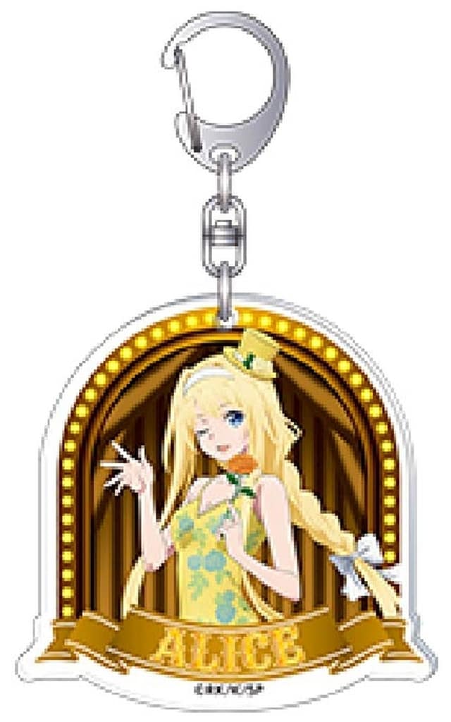 Alice Zuberg Sword Art Online MAGIC SHOWTIME Acrylic Keychain