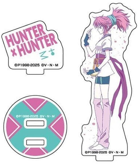 Machi Komacine Acrylic Stand - HUNTER×HUNTER Acrylic Stand Collection Lite Letter Collection - Hase-Pro / Bandai - Approx. 80 x 28 x 3 mm