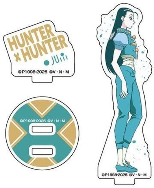 Illumi Zoldyck Acrylic Stand - HUNTER×HUNTER Acrylic Stand Collection Lite - Hase-Pro / Bandai - Approx. 80 x 28 x 3 mm