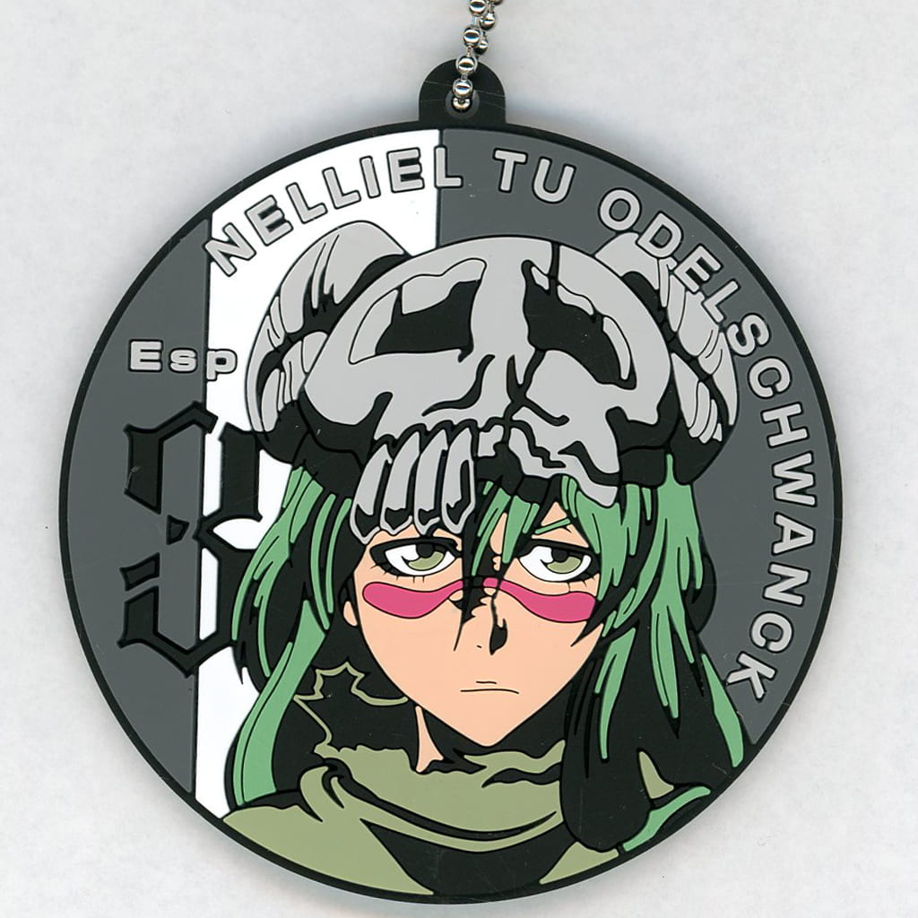 Nelliel Tu Number Design Rubber Charm Keychain from BLEACH Stirring Souls vol. 3, G Prize, BANDAI SPIRITS, Approx. 6 cm