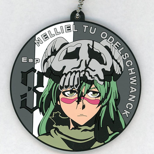 Nelliel Tu Number Design Rubber Charm Keychain from BLEACH Stirring Souls vol. 3, G Prize, BANDAI SPIRITS, Approx. 6 cm