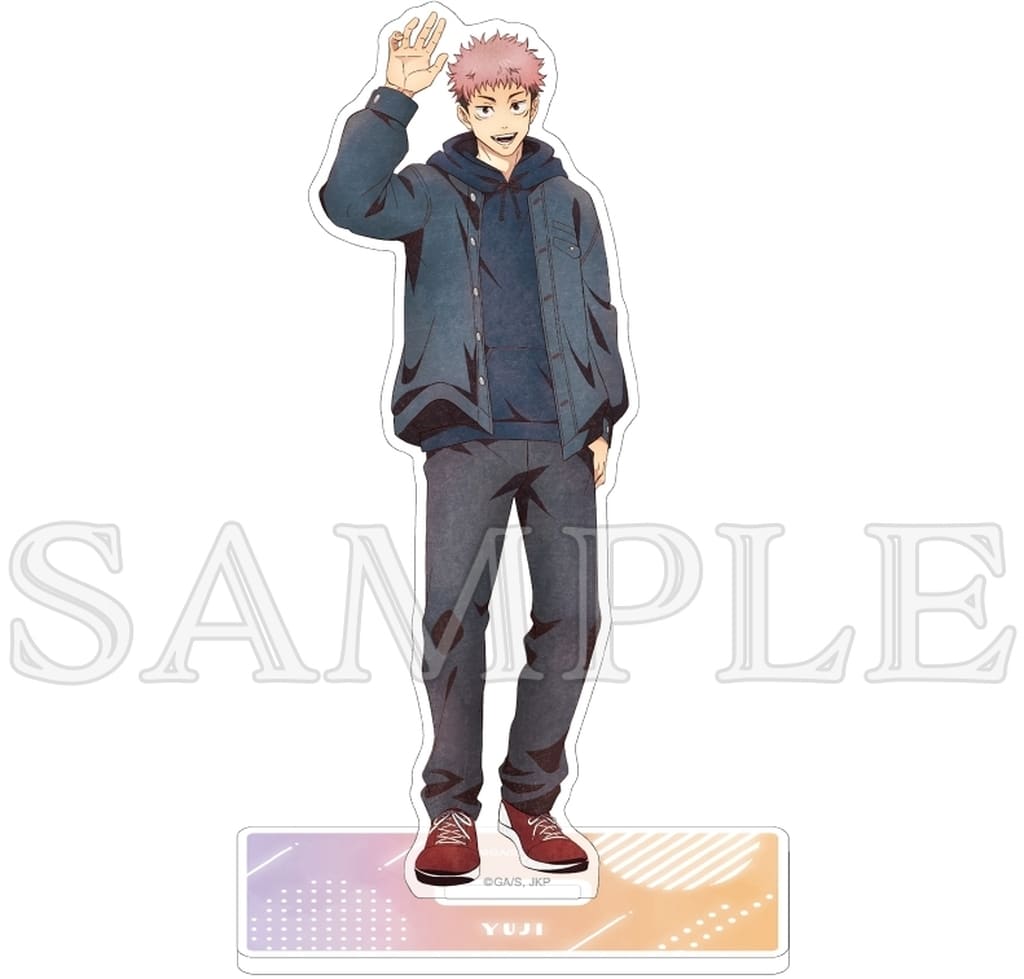 Yuji Itadori Acrylic Stand Emodeco ver. vol.2 - Jujutsu Kaisen (KADOKAWA, Approx. 150 x 78 x 3 mm)