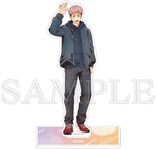 Yuji Itadori Acrylic Stand Emodeco ver. vol.2 - Jujutsu Kaisen (KADOKAWA, Approx. 150 x 78 x 3 mm)