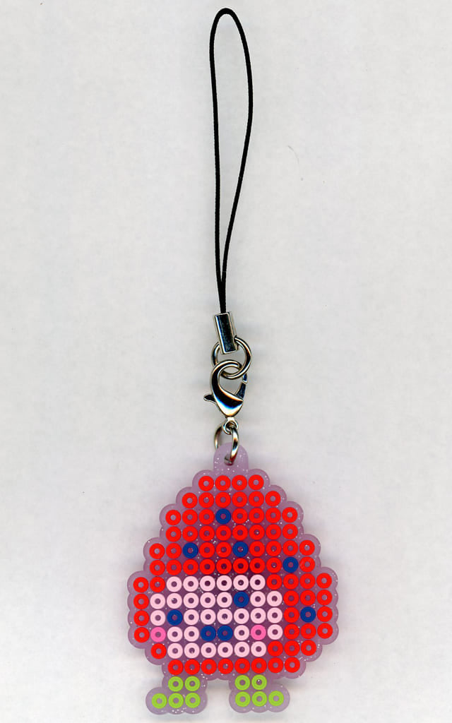 Ichigotch Sparkling Rubber Charm Tamagotchi F Prize