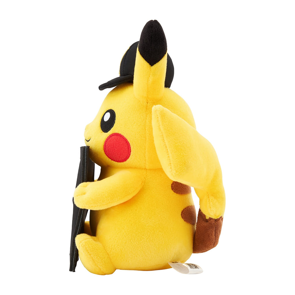 Pikachu Plush Card Stand - Pokémon Center Exclusive Plush Card Holder (Approx 16×12×20.5 cm / 6.3×4.7×8.1 in) Pre-owned