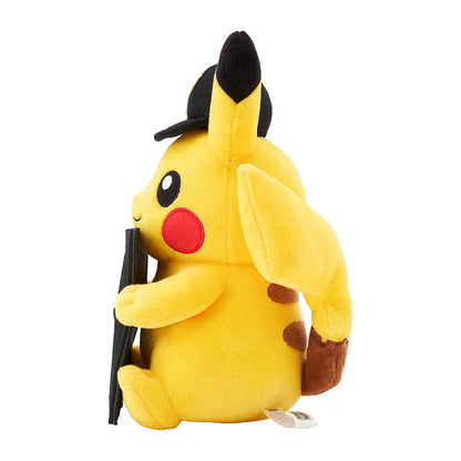 Pikachu Plush Card Stand - Pokémon Center Exclusive Plush Card Holder (Approx 16×12×20.5 cm / 6.3×4.7×8.1 in) Pre-owned