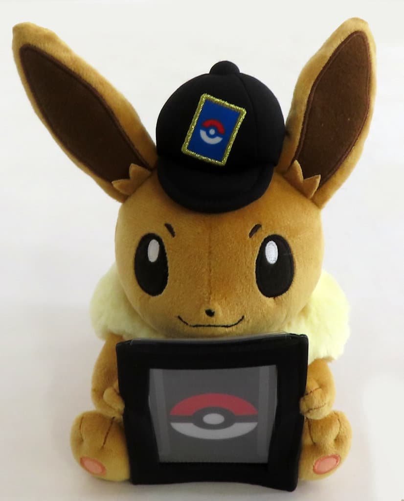 Eevee Plush Card Stand - Pokémon Center Exclusive Card Holder Plush (19×17×22 cm) by Pokémon - Pre-owned