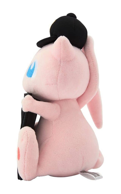 Mew Plush Card Stand - Pokémon Center Exclusive Plush Card Holder (Approx 21cm) - Official Pokémon Merchandise