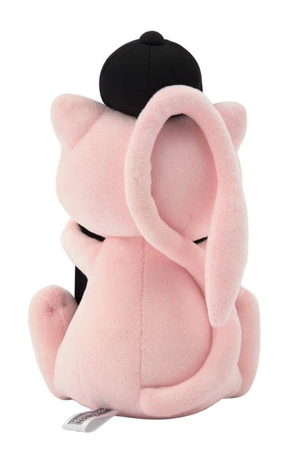 Mew Plush Card Stand - Pokémon Center Exclusive Plush Card Holder (Approx 21cm) - Official Pokémon Merchandise