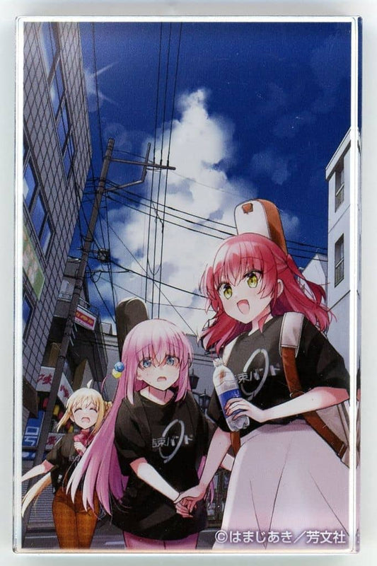 Bocchi the Rock! Acrylic Block: Gotoh, Kita & Ijichi (Outdoor)
