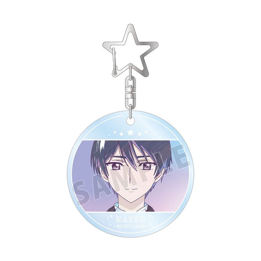 Yuna D. Kaito Ani-Art Clear Label PVC Keychain - Cardcaptor Sakura: Clear Card Arc - ARMA BIANCA - Approx. 60 mm (Pre-owned)