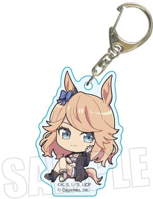Gold City Pukasshu Acrylic Keychain - Umamusume: Cinderella Gray (Bellhouse) Approx. 48×56mm