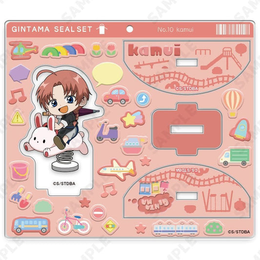 Kamui Acrylic Stand (Yuratsun: Vehicles Series) - Gintama - Approx. 115 x 100 mm - /, No. 10