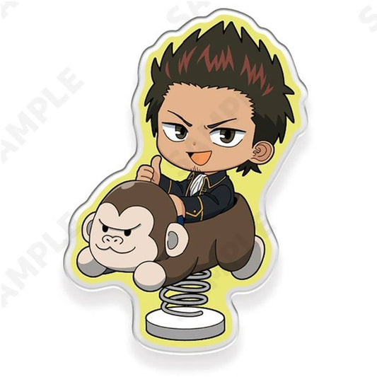 Isao Kondo Acrylic Clip - Gintama Acrylic Clip Collection "Vehicles" Edition (Approx. 50 x 50 mm, Pre-owned, Di-Techno)