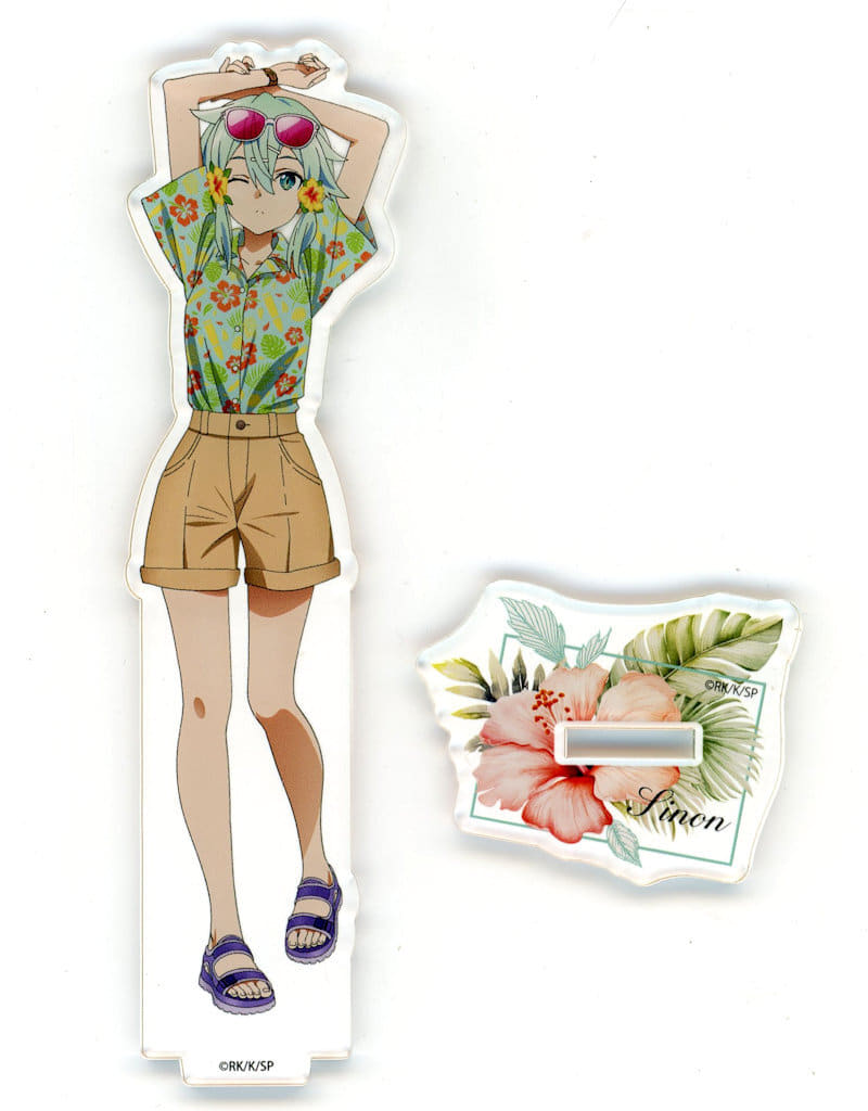 Sinon Acrylic Stand Aloha Shirt Sword Art Online