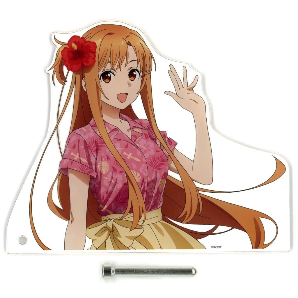 Asuna Big Acrylic Stand Aloha Shirt Sword Art Online