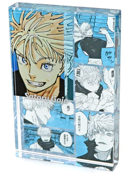 Satoru Gojo Acrylic Block HEROES (2025) - Jujutsu Kaisen - Shueisha - Approx. 100 mm