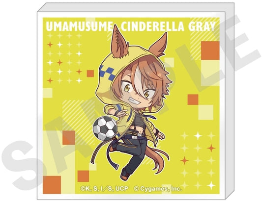 Dicta Striker Trading Mini Acrylic Block - Umamusume: Cinderella Gray (coly) 50mm Pre-owned