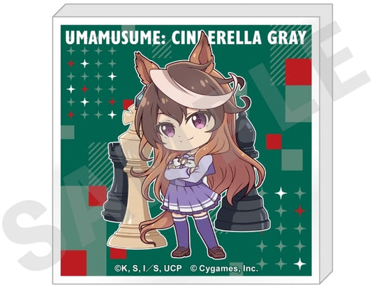 Symboli Rudolf Mini Acrylic Block - Umamusume: Cinderella Gray Love it! Series Trading Mini Acrylic Block (coly) 50mm Pre-owned