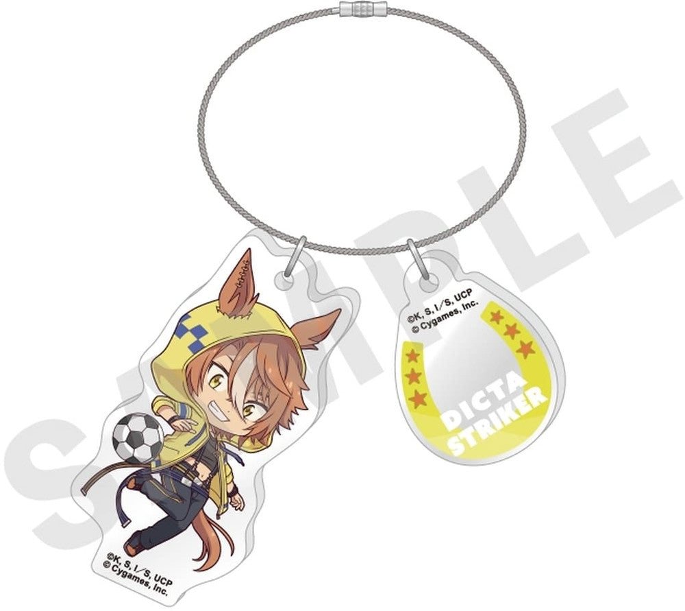 Dicta Striker Wire Acrylic Keychain (Love it! Series) - Umamusume: Cinderella Gray - coly Official Goods (Used)