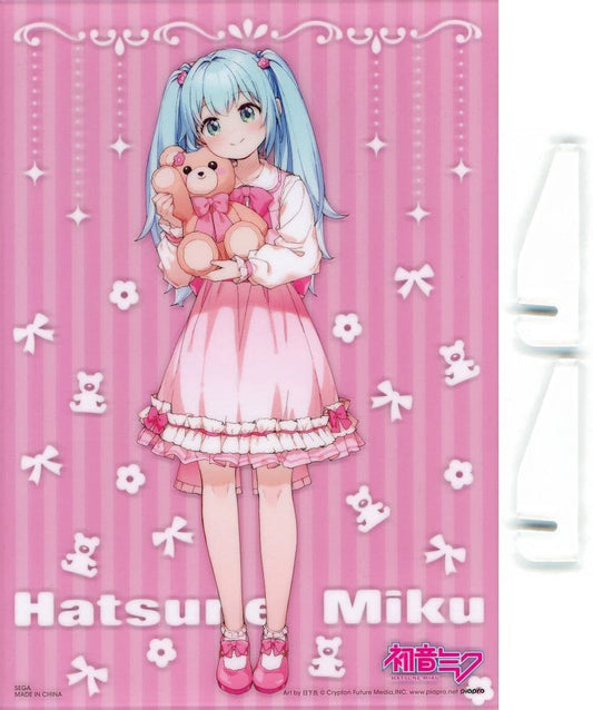 Hatsune Miku Visual Board "Conceptual series Ver.(EX)" by SEGA - 21cm - Used