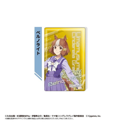 Bernolite Glitter Acrylic Block - Umamusume: Cinderella Gray Official Acrylic Block (Approx. 8.5cm x 5.5cm x 1.0cm) - Pre-owned by Tapioca