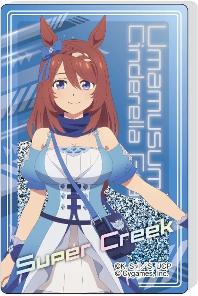 Super Creek Glitter Acrylic Block - Umamusume: Cinderella Gray (Acrylic Block 85×55×10 mm, Tapioca, Pre-owned)