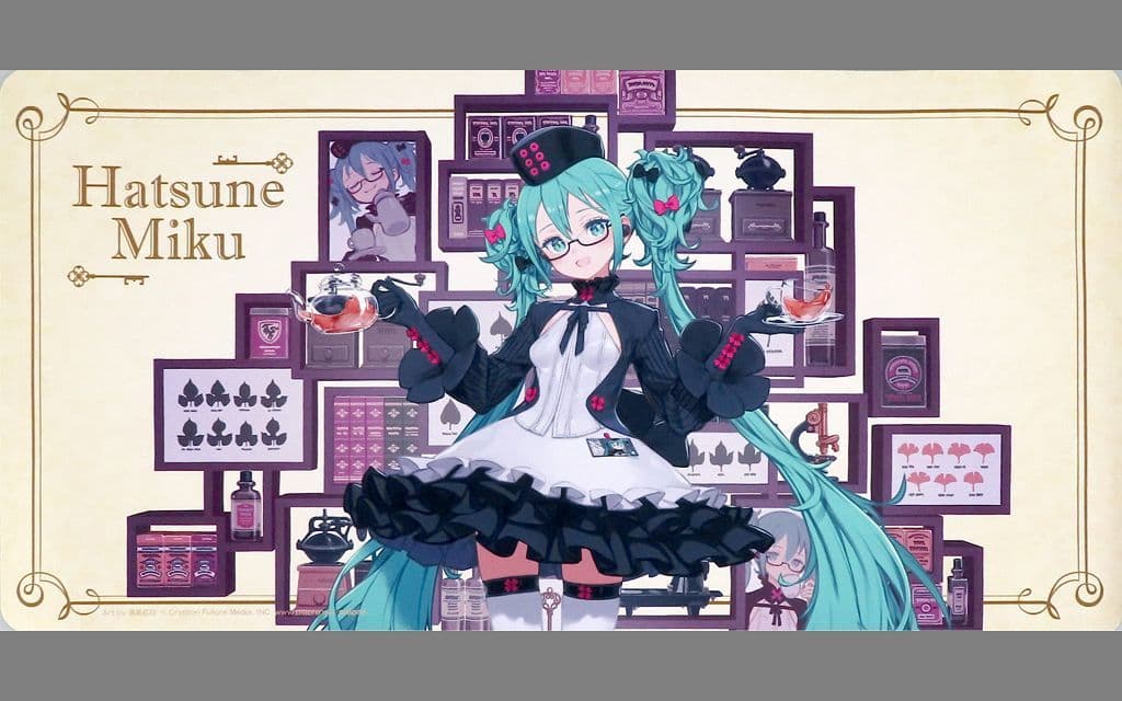 Hatsune Miku Rubber Playmat - Goodsmile Kuji 2025 Autumn D Prize (Approx. 30 × 60 cm) - Good Smile Company (Pre-owned)