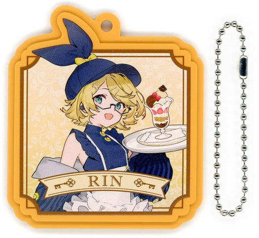 Kagamine Rin Rubber Charm - Hatsune Miku 2025 Autumn G Prize (Good Smile Company) Pre-owned Approx. 6 cm
