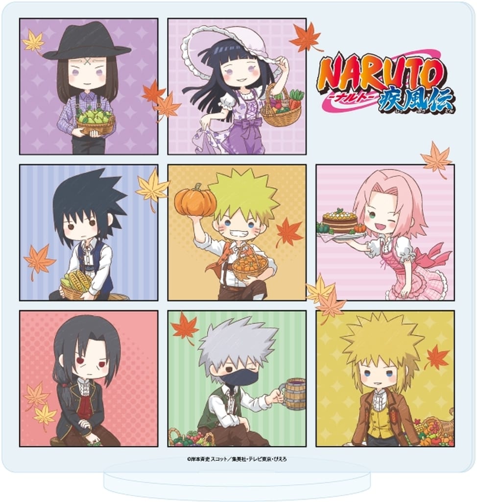 Naruto Shippuden GraffArt Acrylic Stand - Collection Design "Harvest Festival" (A3, Height Approx. 150 mm) - Pre-owned, No. 56