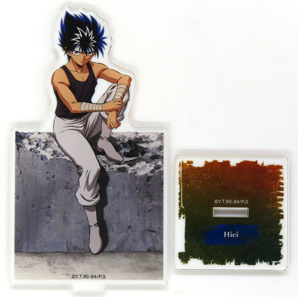 Hiei Acrylic Stand - Yu Yu Hakusho WEB Kuji 13 "TWO SHOTS" C-1 Prize (Di-Techno) Approx. 150 mm