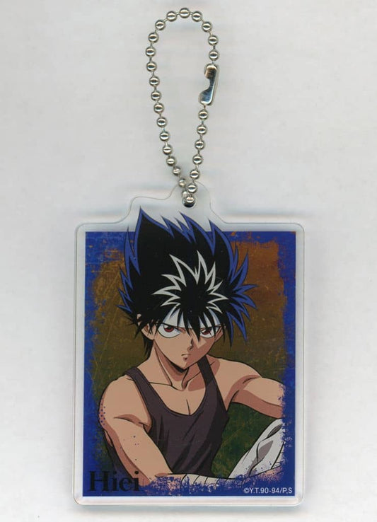 Hiei Acrylic Keychain - Yu Yu Hakusho WEB Kuji 13 "TWO SHOTS" D-1 Prize (Approx. 70 mm)