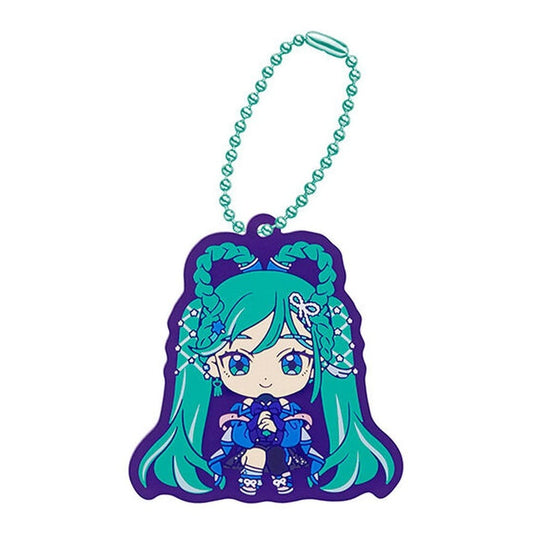 Hatsune Miku (Magical Mirai 2025 ver.) Rubber Mascot Keychain B Prize - Approx. 6cm - Bandai (Pre-owned)
