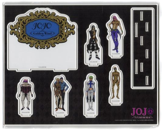 JoJo's Bizarre Adventure: Golden Wind Acrylic Diorama [RE] Group Acrylic Stand - Medicos Entertainment - Approx. 230 mm