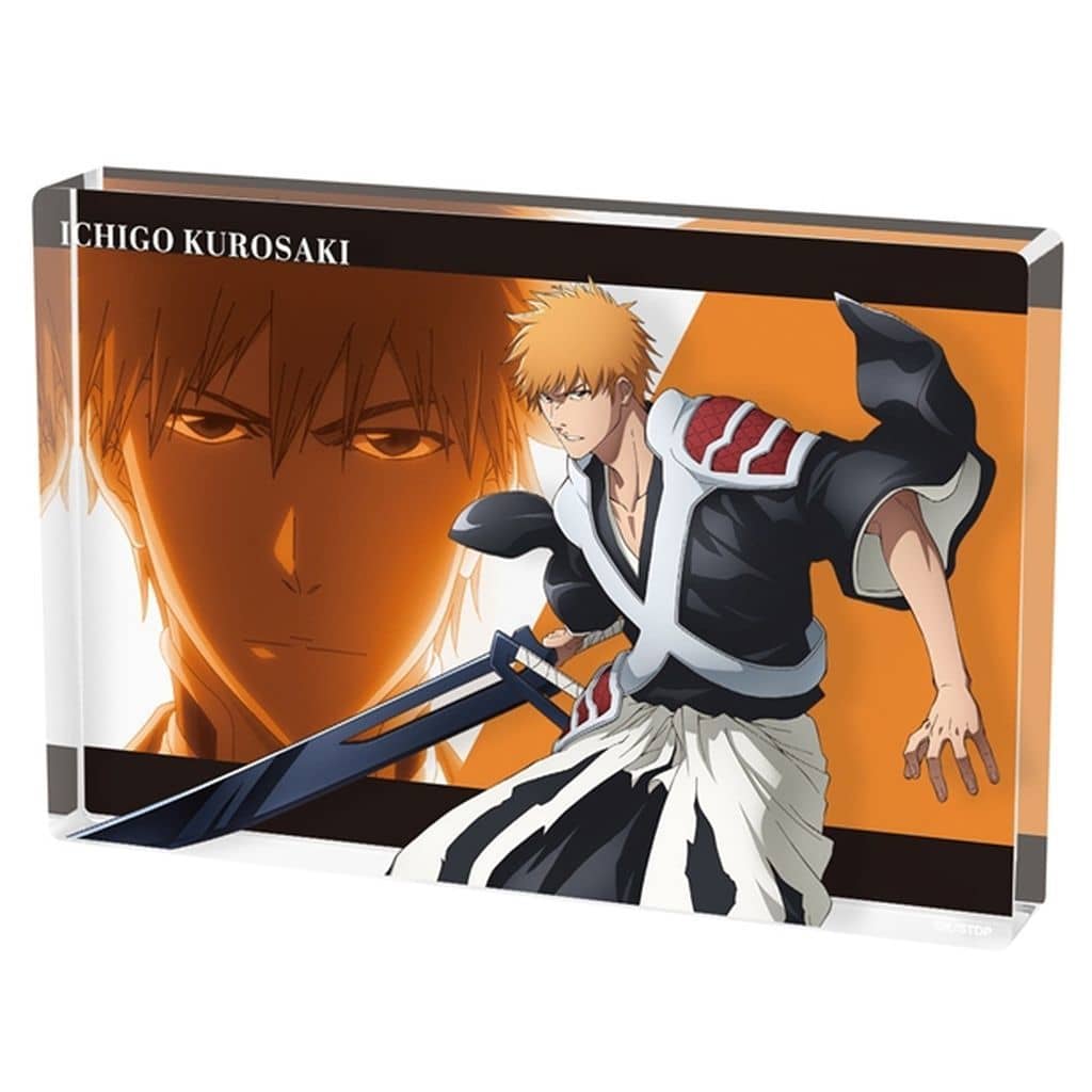 Ichigo Kurosaki Acrylic Block - Bleach: Thousand-Year Blood War TV Anime Acrylic Block Approx. 15 x 10 cm (ARMA BIANCA, Pre-owned)